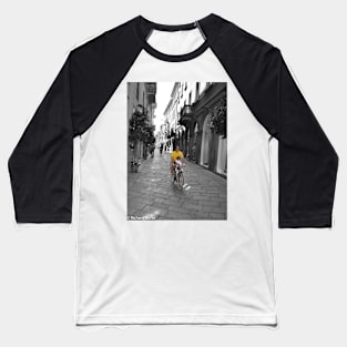 Morning Bike Ride Baseball T-Shirt